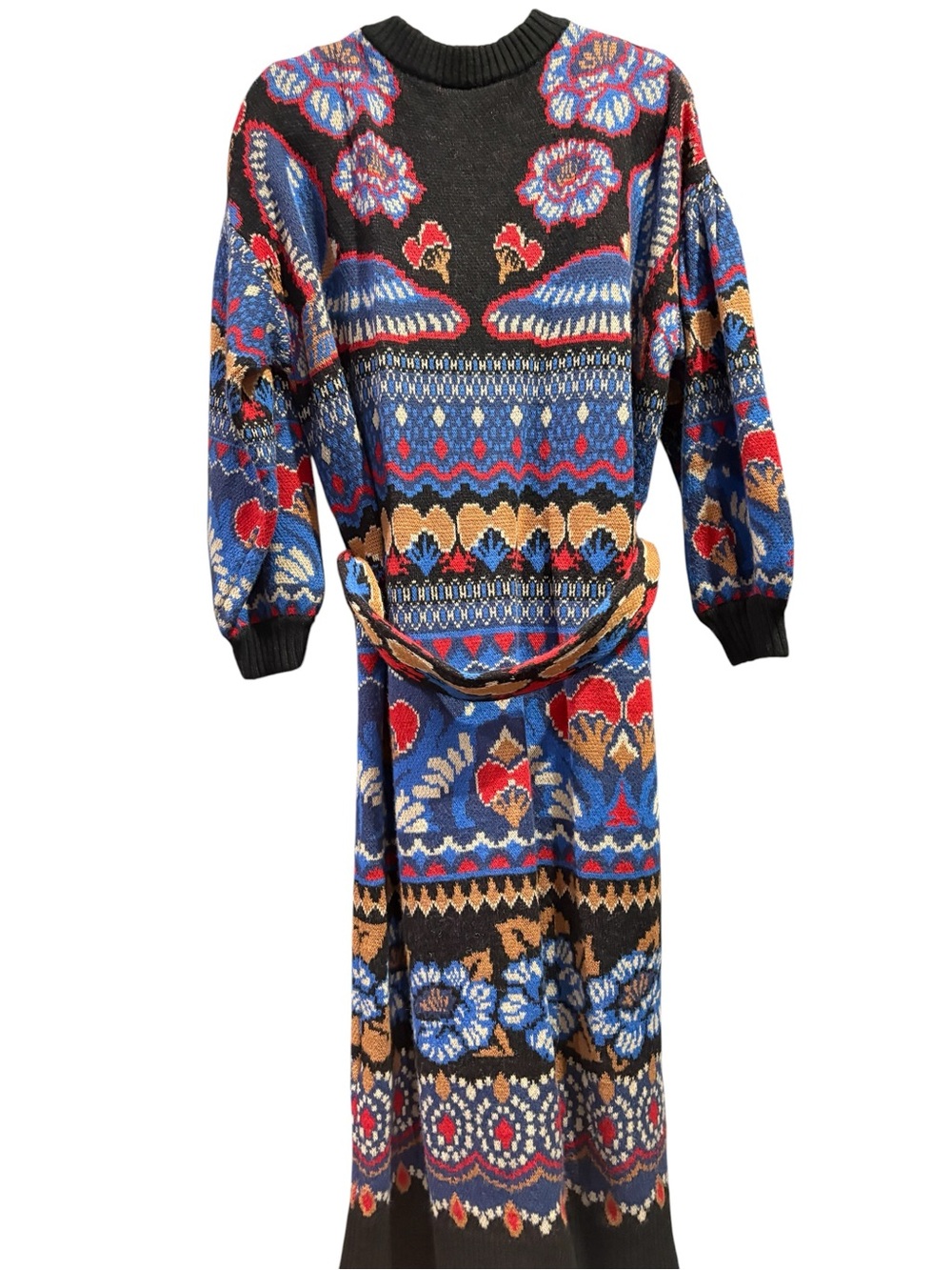 $345 Farm Rio Ainika long sleeve cardigan sz Small Oversized - Picture 5 of 5